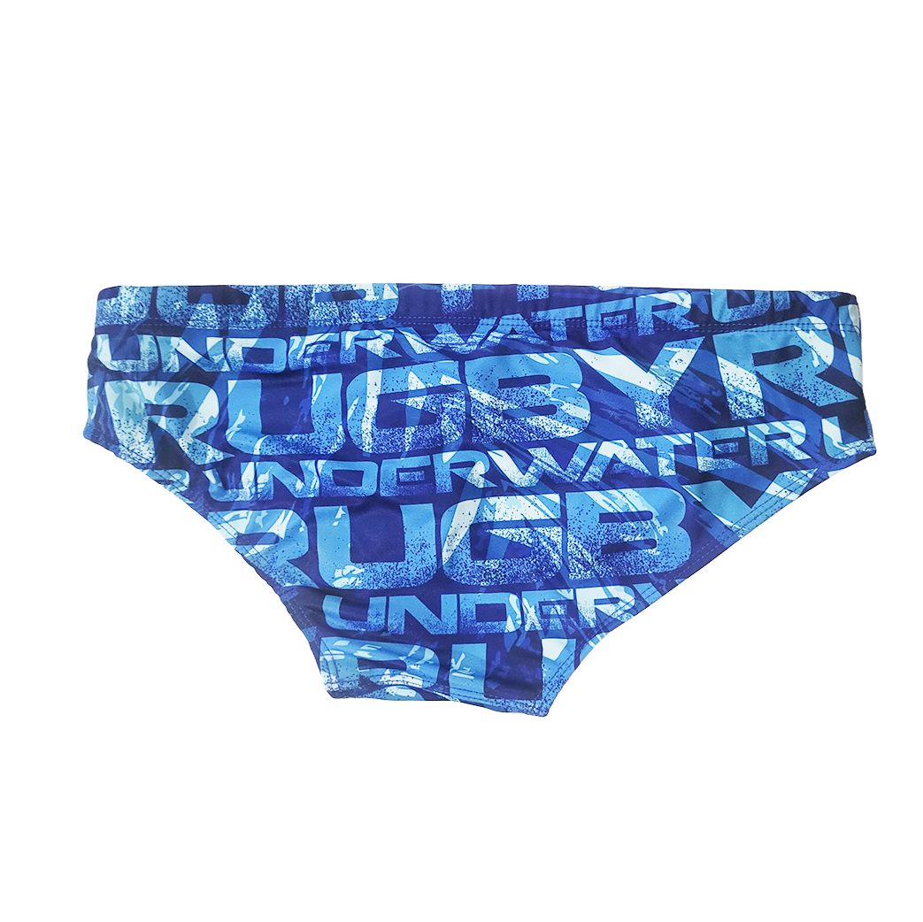 PANTALONETA DE BAÑO AZUL- UNDERWATER RUGBY