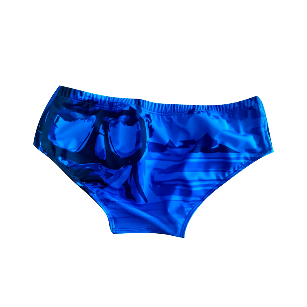 PANTALONETA DE BAÑO AZUL - CARETA