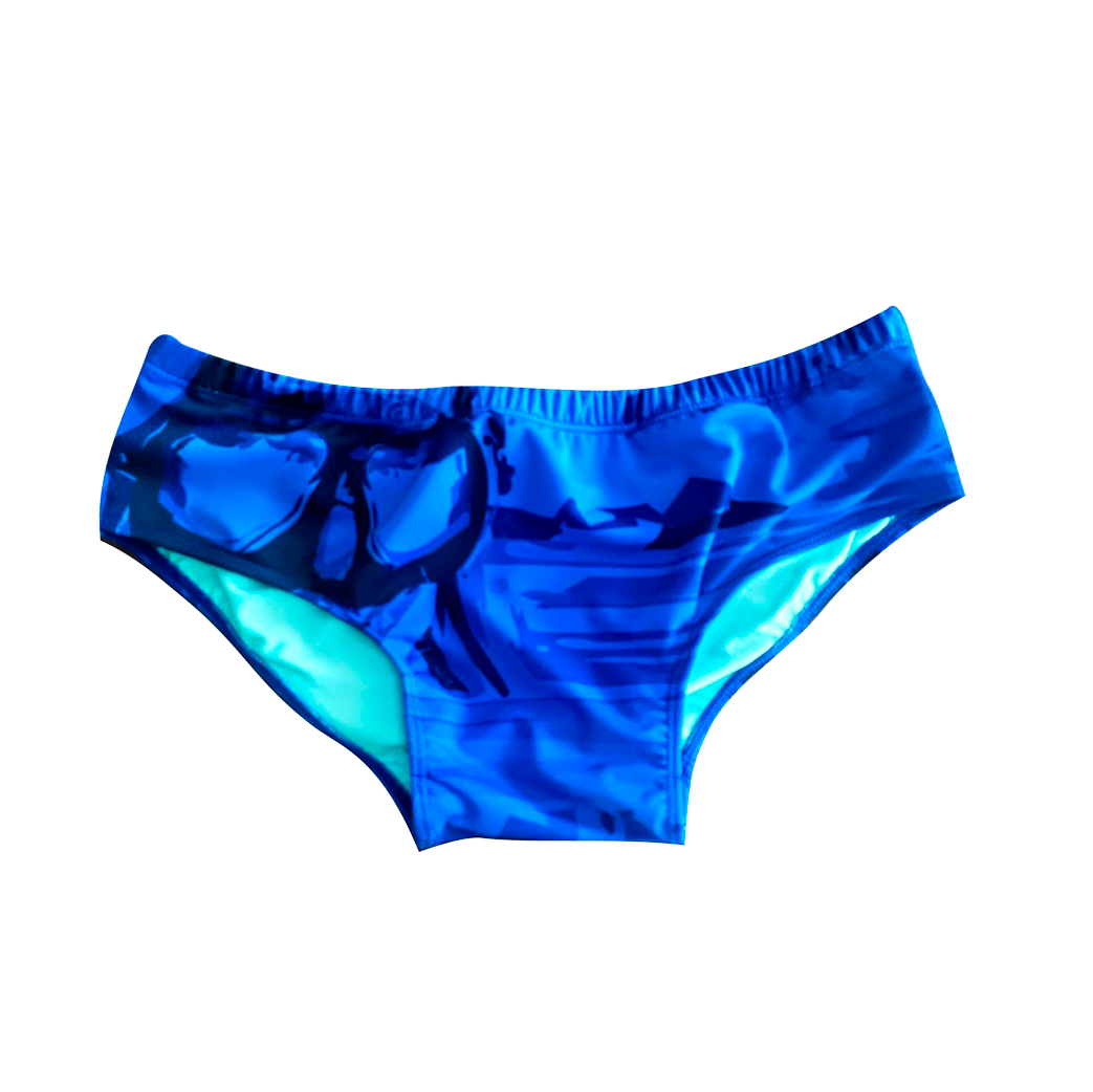 PANTALONETA DE BAÑO AZUL - CARETA
