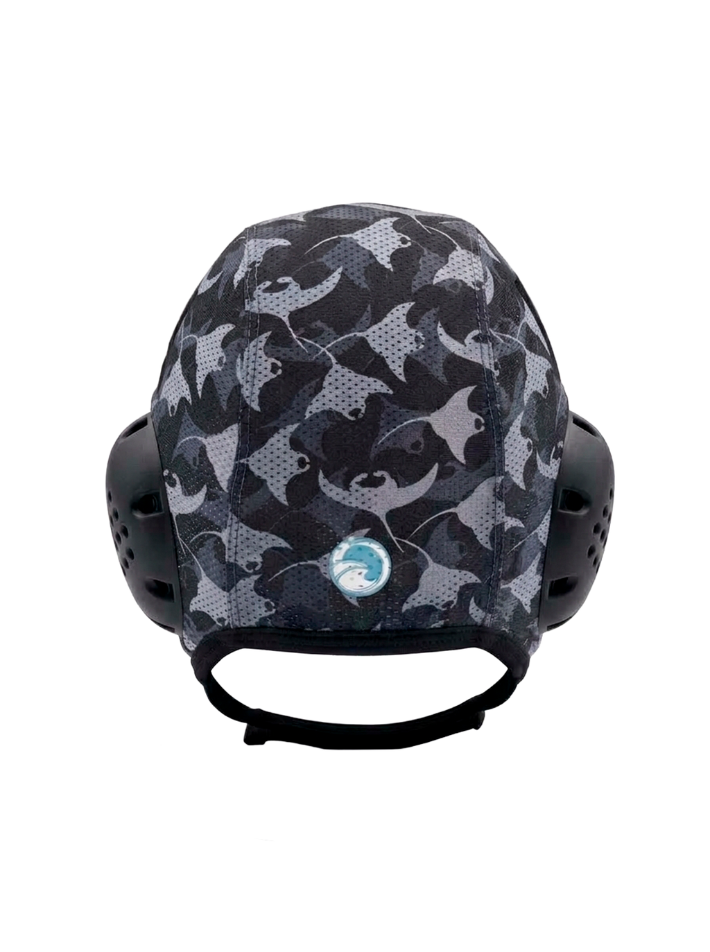 GORRO DE WATERPOLO - MANTARAYAS CAMU NEGRO