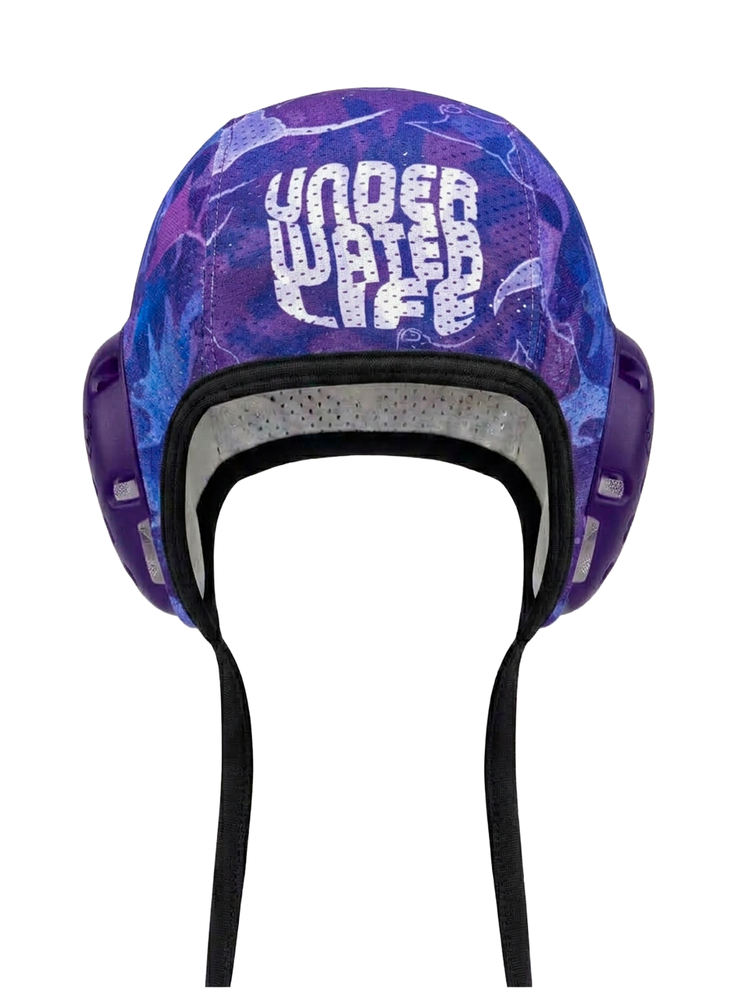 GORRO DE WATERPOLO - MANTARAYAS CAMU MORADO