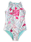 VESTIDO DE BAÑO WATERPOLO MANTARAYAS - BLANCO