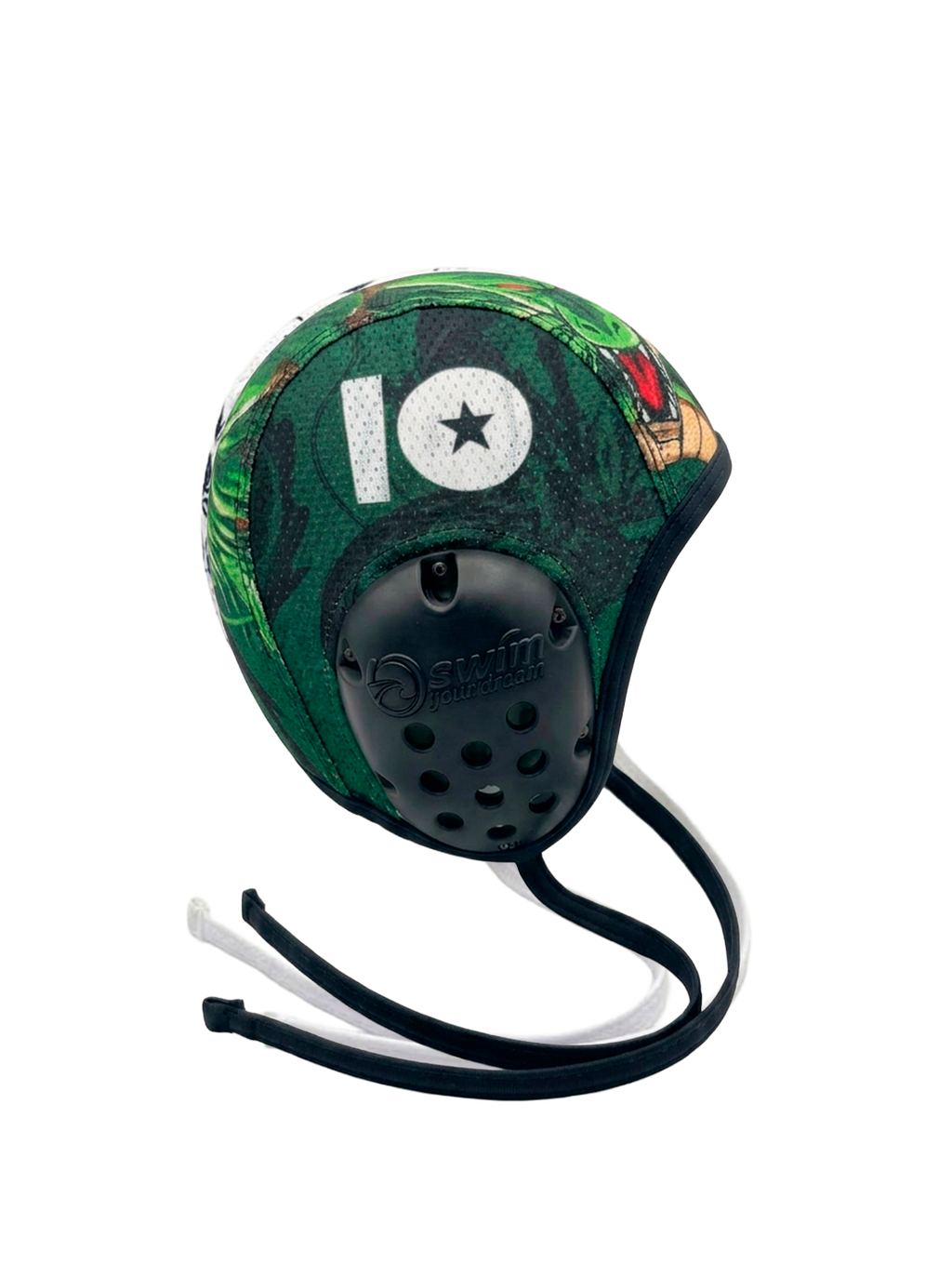 GORRO DE WATERPOLO CON OREJERAS - SHENLONG