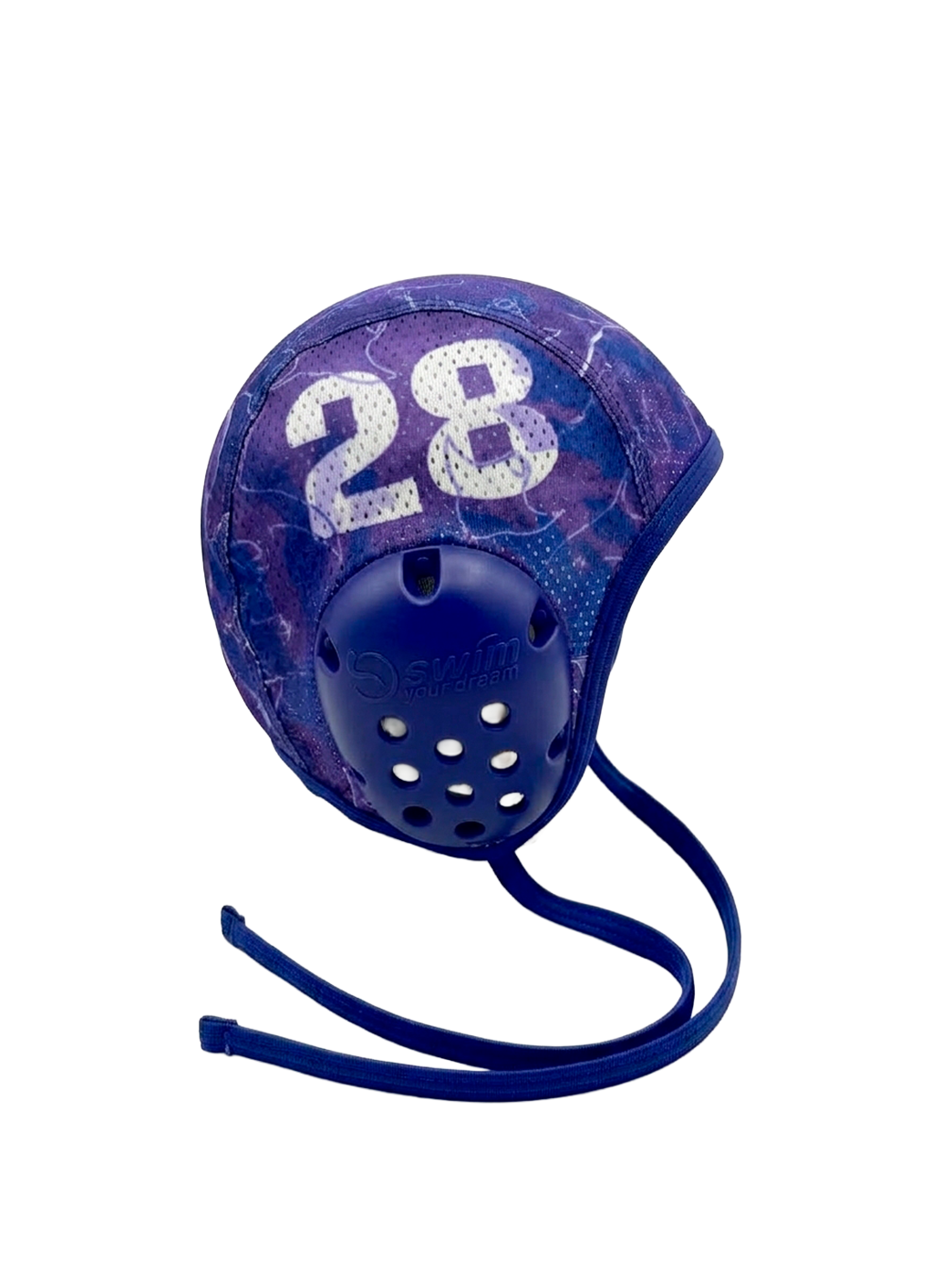 GORRO DE WATERPOLO - MANTARAYAS CAMU MORADO