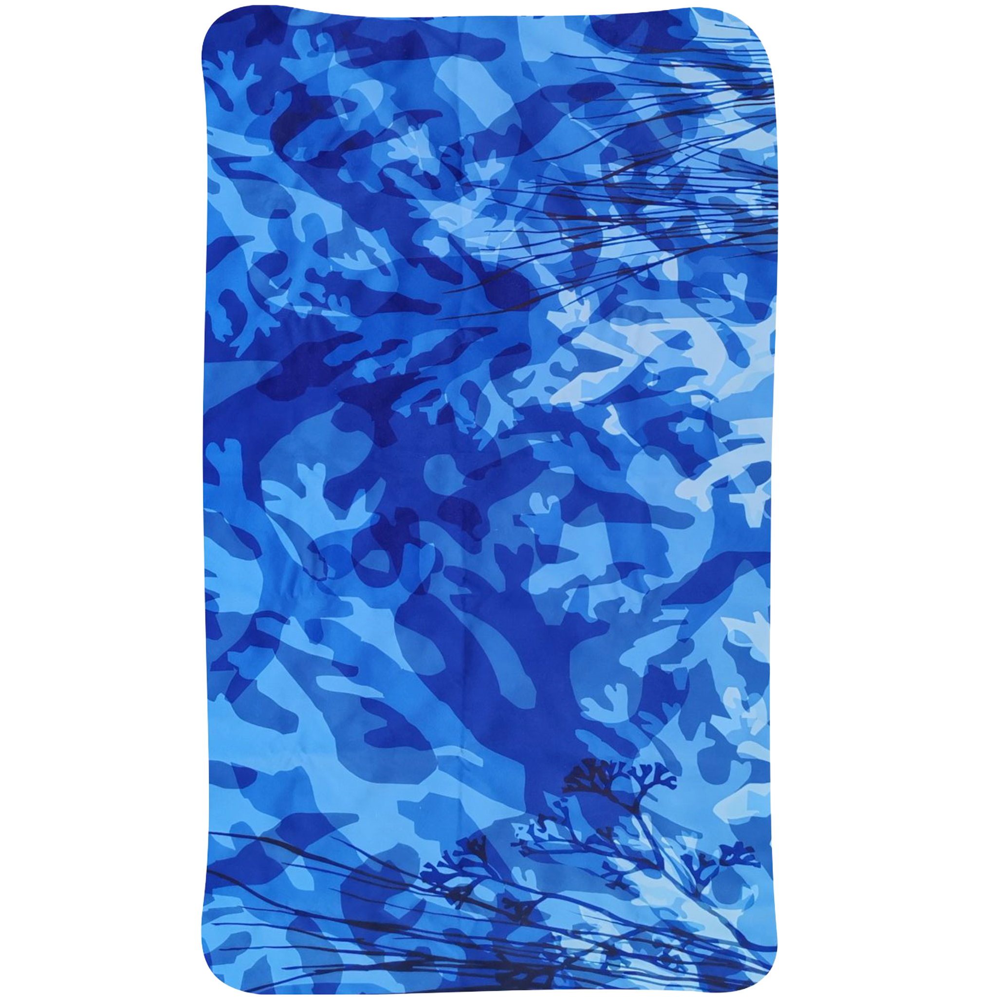 TOALLA DE MICROFIBRA - CORAL AZUL
