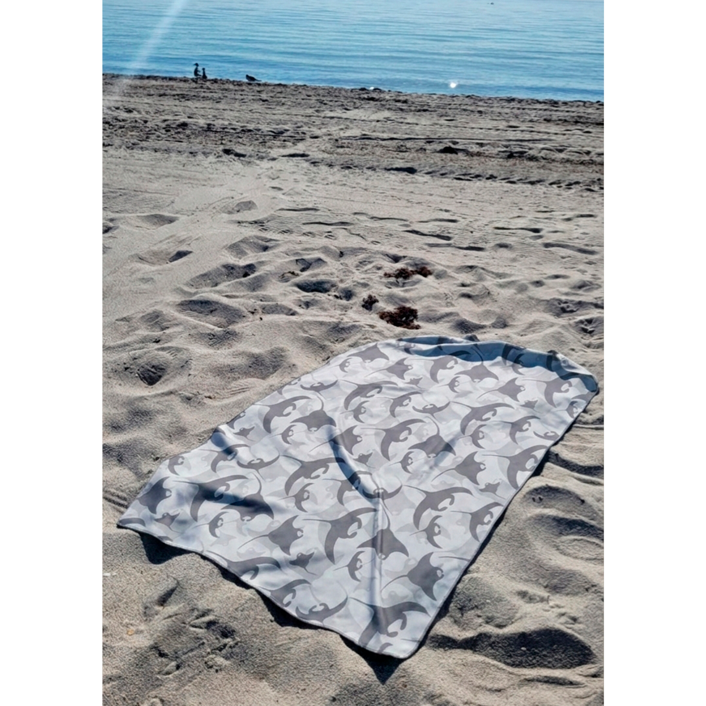 ECOLOGICAL MICROFIBER TOWEL - STINGRAY