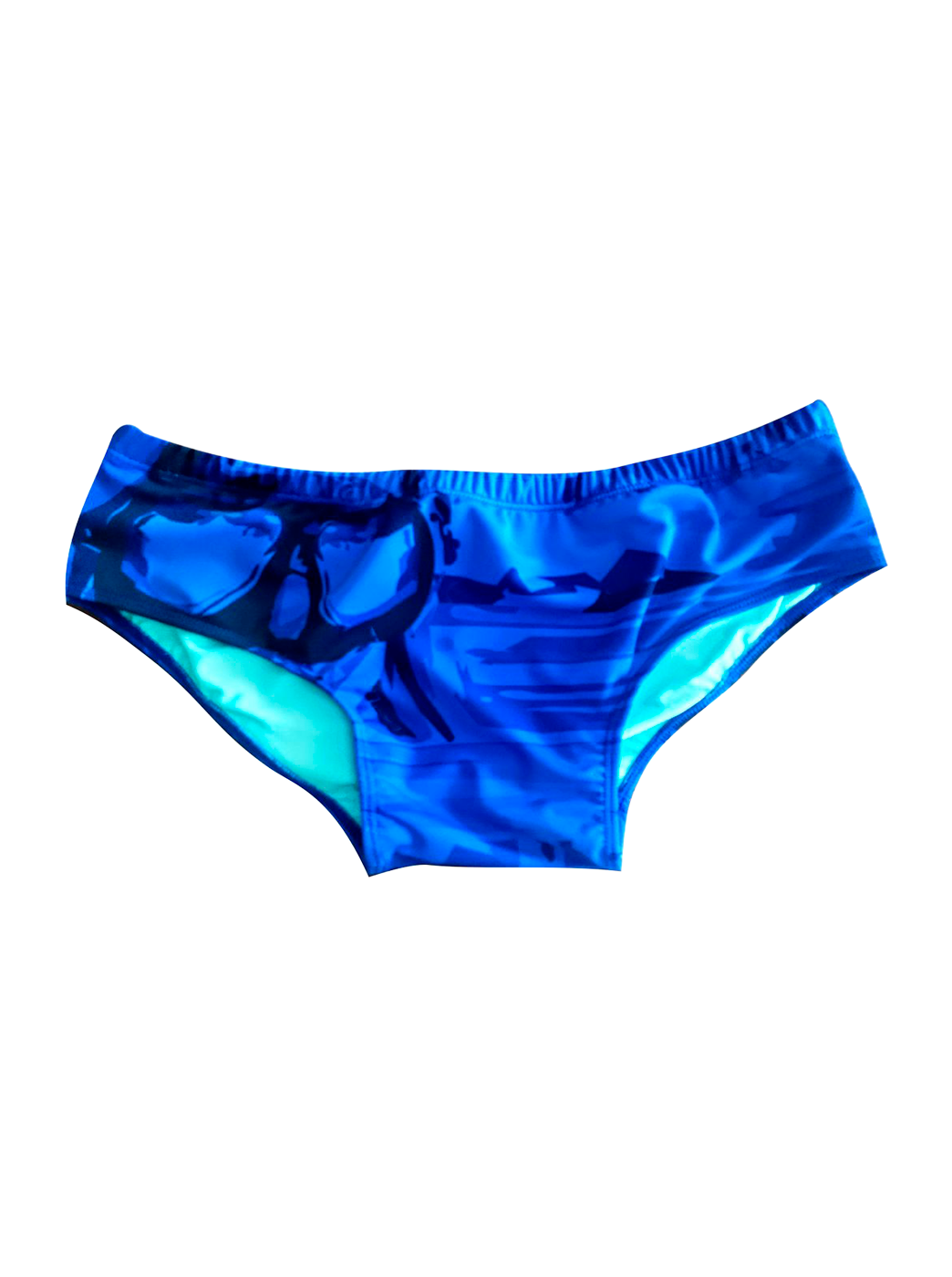 PANTALONETA BRIEF 4 DEDOS AZUL - CARETA