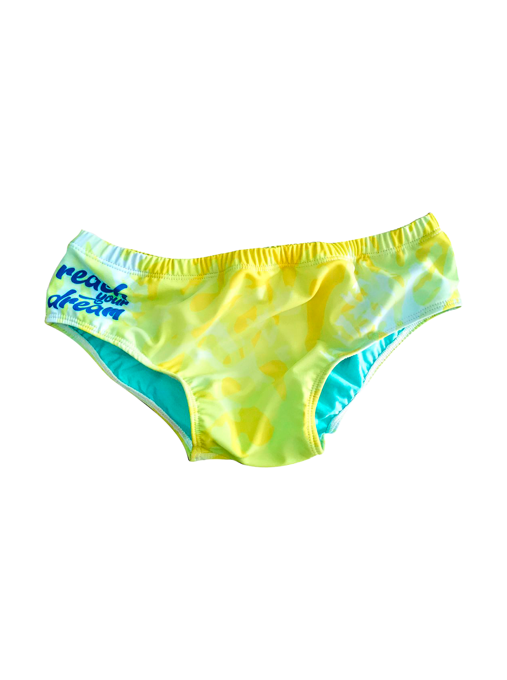 PANTALONETA BRIEF 4 DEDOS - CORAL - AMARILLA