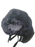 WATER POLO CAP - EARGUARDS - UNDERWATER LIFE BLACK