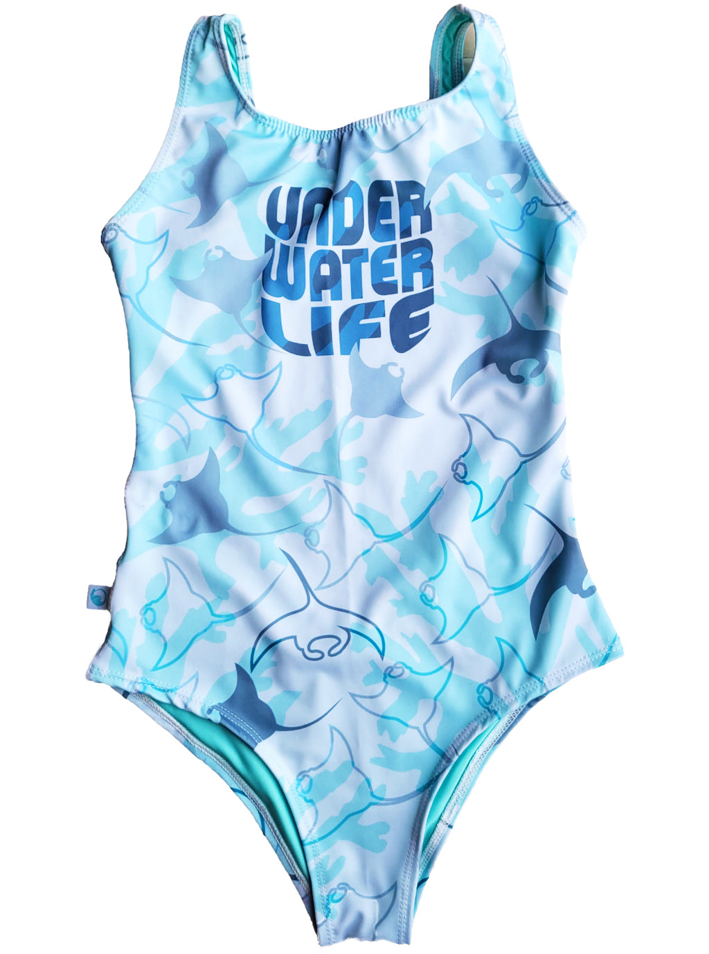 SWIMSUIT - STINGRAY LIGHT - OVAL BACK