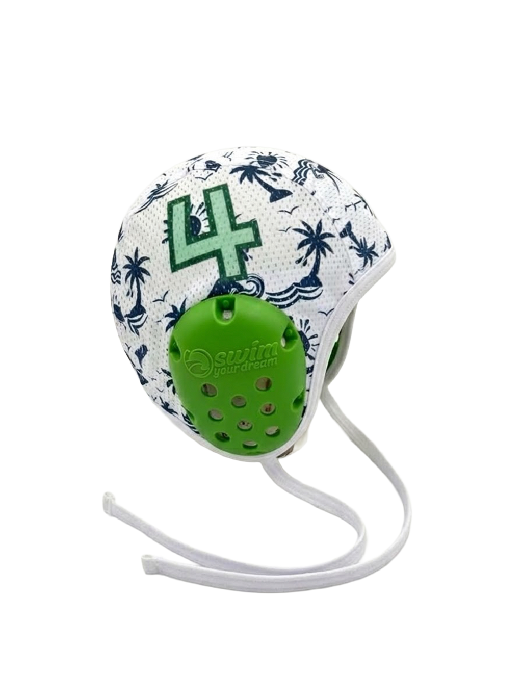 WATER POLO CAP - PRINT BEACH