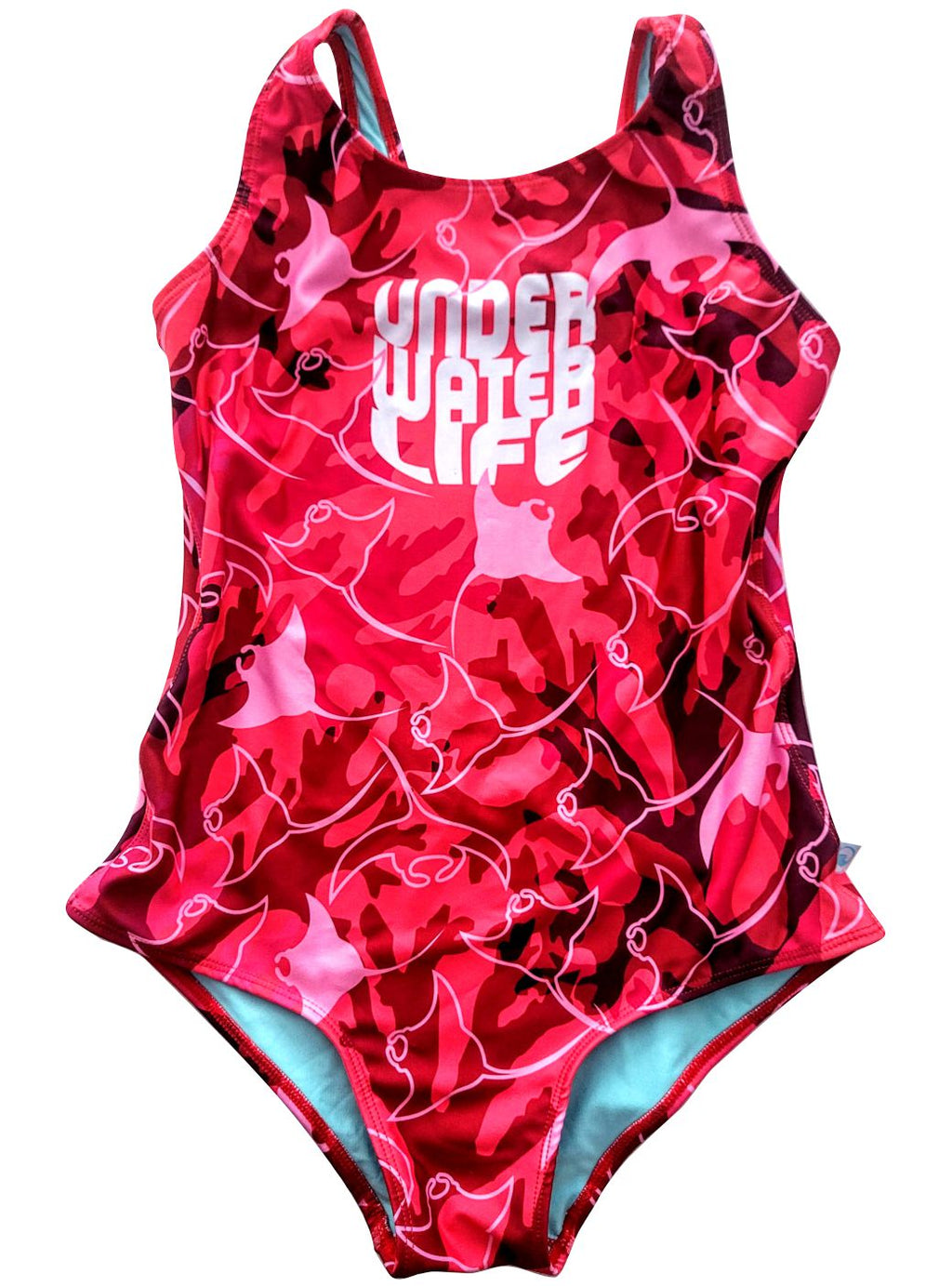SWIMSUIT - PINK STINGRAY